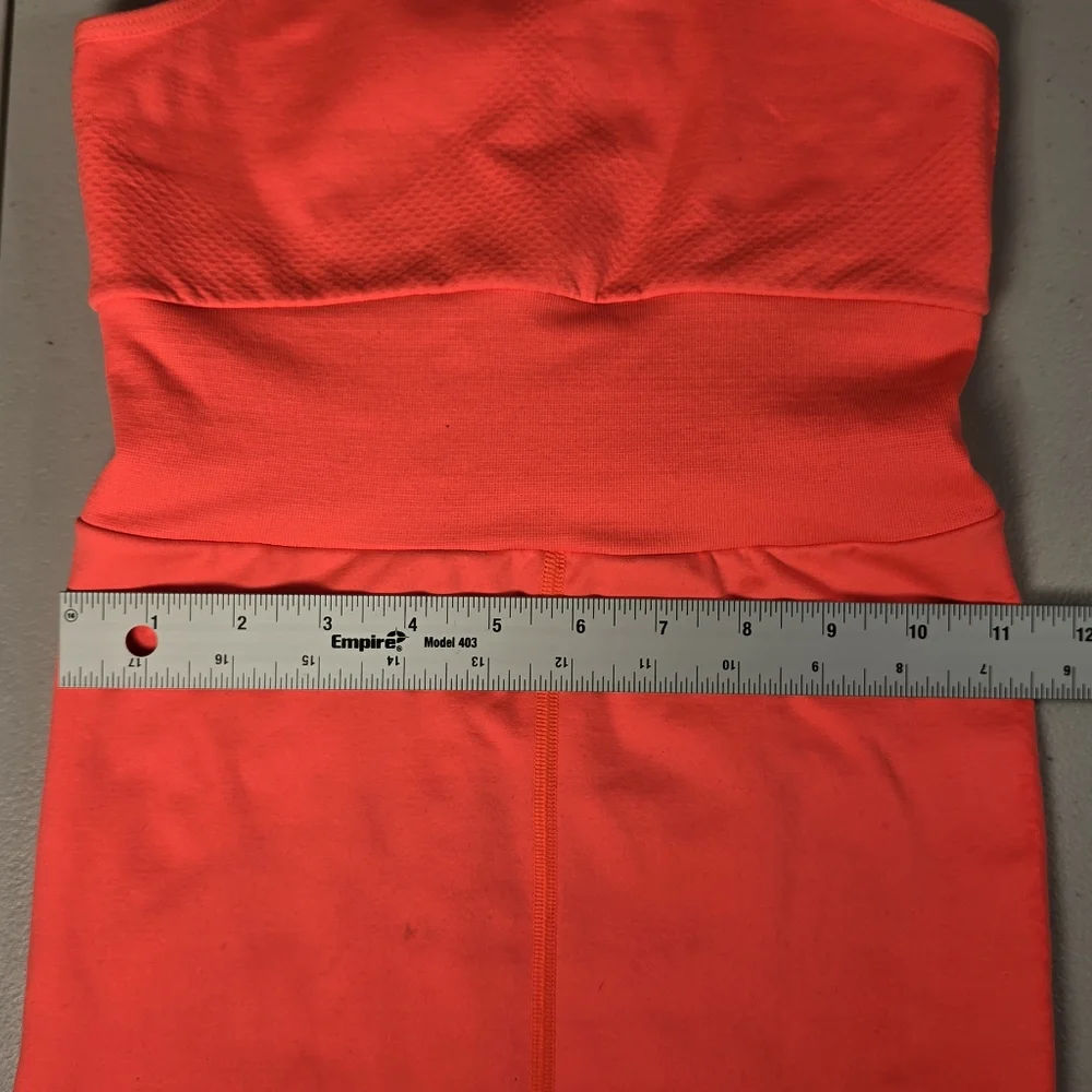 Free People Every Single Time Runsie Neon Coral Sz XS-S New